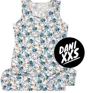 NWT Lularoe Dani Maxi Dress- Floral Print- Size XXS